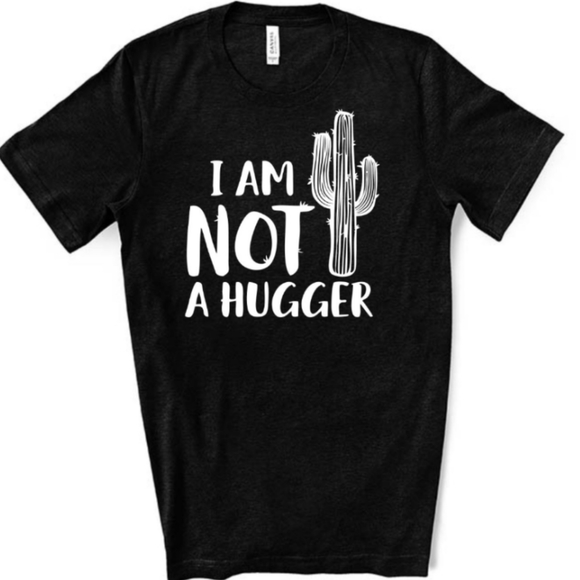 I'm not a Hugger (Bella Canvas shirt) - Picture 2 of 3